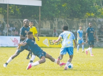 ফর্টিসের গোলবন্যার দিনে আবাহনীর হোঁচট  
