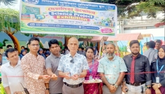 দিনাজপুরে শিক্ষার্থীদের সৃজনশীলতায় দেয়ালিকা ও বিজ্ঞান মেলা