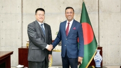 পররাষ্ট্র প্রতিমন্ত্রীর সঙ্গে চীনা রাষ্ট্রদূতের বিদায়ী সাক্ষাৎ