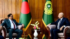 স্পিকারের সঙ্গে ঢাকায় নিযুক্ত ইতালির রাষ্ট্রদূতের সৌজন্য সাক্ষাৎ