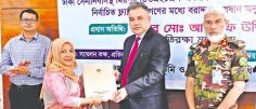 বিডিআর বিদ্রোহ ও দুর্ঘটনায় গুরুতর আহত-নিহত শহিদ পরিবারের মাঝে ফ্ল্যাট বরাদ্দ  