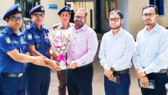 হাজীগঞ্জে বিভিন্ন প্রতিষ্ঠান পরিদর্শন করলেন জেলা প্রশাসক