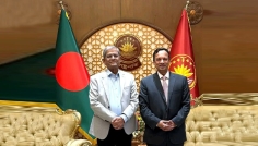 রাষ্ট্রপতির সঙ্গে অ্যাটর্নি জেনারেলের সৌজন্য সাক্ষাৎ