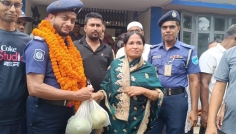 প্রিয় ওসির বিদায়ে হরিরামপুরবাসীর ব্যতিক্রমী আয়োজন