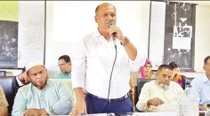 রাজাপুর কলেজে নবীনবরণ  