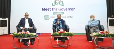 বাংলাদেশ কৃষি বিশ্ববিদ্যালয়ে বাংলা কিউআর বিষয়ক 'গভর্নরের সঙ্গে মতবিনিময়' সভা  