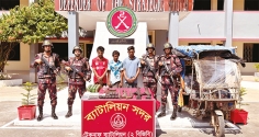 টেকনাফে বিজিবির অভিযানে বিস্ফোরকসহ তিন রোহিঙ্গা আটক  