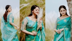 কাশফুলের কোমল স্পর্শে পূজা চেরী