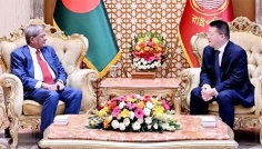 বিনিয়োগ বৃদ্ধি ও রোহিঙ্গাদের ফেরাতে চীনের সহযোগিতা চাইলেন রাষ্ট্রপতি