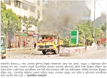 ফুটপাতে উচ্ছেদকে কেন্দ্র করে মিরপুর রণক্ষেত্র  