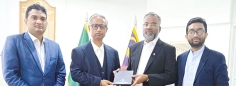 মালয়েশিয়ায় বাংলাদেশের হাইকমিশনারের সঙ্গে ইআবি উপাচার্যের সৌজন্য সাক্ষাৎ  