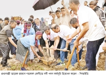 ফেনীতে বন্যা নিয়ন্ত্রণ, নিষ্কাশন ও সেচ প্রকল্প উদ্বোধন প্রধানমন্ত্রীর  