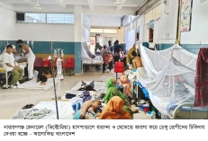 জায়গা সংকুলান হচ্ছে না হাসপাতালে 