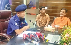 রাজবাড়ীতে সাংবাদিকদের সঙ্গে এসপির মতবিনিময়  