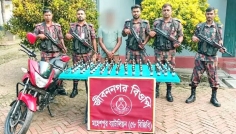 জীবননগরে ৭৫ বোতল ভারতীয় সিরাপসহ যুবক আটক