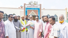 বীরগঞ্জে মসজিদ উদ্বোধন 