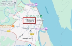 যমুনা নদীতে মা ইলিশ ধরায় কারেন্ট জালসহ আটক ২