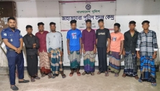 নোয়াখালীতে কিশোর গ্যাংবিরোধী অভিযানে আটক ১৪৫ জন