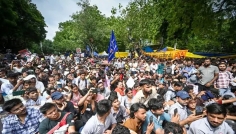 নিষেধাজ্ঞা অমান্য করে যন্তর মন্তরে সিজেপির বিক্ষোভ