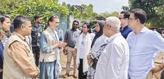সংসদীয় কমিটির রোহিঙ্গা ক্যাম্প পরিদর্শন 