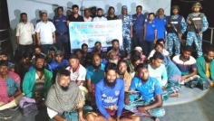 মেঘনা নদীর হাইমচরে ইলিশ শিকার, ৩০ জেলের কারাদণ্ড