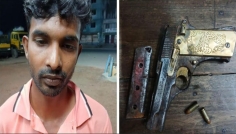 বেনাপোলে মুরগিবাহী ভ্যানে মিলল পিস্তল-গুলি, চালক আটক