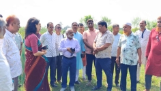 বিরামপুরে জাতীয় বিশ্ববিদ্যালয়ের আঞ্চলিক ক্যাম্পাস, সম্ভাব্য স্থান পরিদর্শন