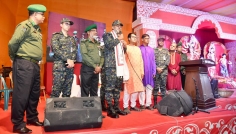 দুর্গাপূজার নিরাপত্তায় অতন্দ্র প্রহরীর ভূমিকায় আনসার-ভিডিপি