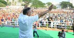 রাজশাহীতে জনসভায় যোগ দিয়েছেন প্রধানমন্ত্রী