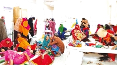 চুয়াডাঙ্গা সদর হাসপাতালের শিশু ওয়ার্ডে সাত গুণ রোগী   