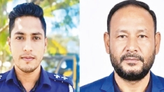 কালীগঞ্জে কাভার্ড ভ্যানের ধাক্কায় পুলিশসহ নিহত-২  