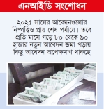 আবেদন পড়েছে ৬৬ লাখ বাতিল সাড়ে ১৩ লাখ  