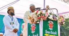 দাঁড়িপাল্লায় ভোট চাইলেন মিয়া গোলাম পরওয়ার  