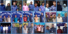 রংপুর রেঞ্জের ৮ জেলায় বিশেষ অভিযানে ১৭৫ গ্রেফতার