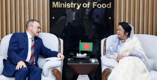পায়রা বন্দরে গমের সাইলো নির্মাণে রাশিয়াকে প্রস্তাব খাদ্যমন্ত্রীর