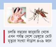 হামের উপসর্গ ও ডেঙ্গুতে ঝরল আরও ১১ প্রাণ  