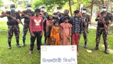 লালমনিরহাট সীমান্তে সন্দেহভাজন ৭ বাংলাদেশি আটক