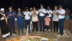 মাইলস্টোনের শিক্ষিকা মাহেরীনকে বিমান বাহিনীর শ্রদ্ধা