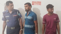 যাত্রীবেশে অটো-ভ্যান চুরি: ২ চোর আটক করে থানায় দিল জনতা