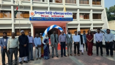 মানিকগঞ্জে নবনির্মিত প্রশাসনিক ভবন ও ইনডোর হলরুমের উদ্বোধন