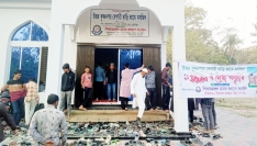 কালকিনিতে নবনির্মিত জামে মসজিদ উদ্বোধন