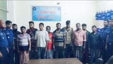 গজারিয়ায় ৪৫ লাখ টাকার যন্ত্রপাতি লুট: দুই দফায় ১৪ ডাকাত গ্রেপ্তার