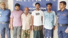 জীবননগরে বিশেষ অভিযানে চার আসামি গ্রেপ্তার