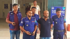 কালকিনিতে পুলিশের হাতকড়াসহ পালানো আসামি গ্রেপ্তার