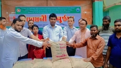 হাকিমপুরে বিনামূল্যে কৃষি প্রণোদনার বীজ ও সার বিতরণ