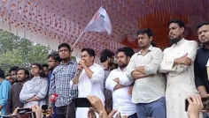 এনসিপির সমাবেশ শুরু, মঞ্চে কেন্দ্রীয় নেতারা