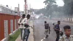 এনসিপির গাড়িবহরে আ.লীগ-ছাত্রলীগের হামলা, রণক্ষেত্র গোপালগঞ্জ