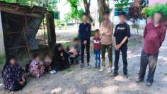 কুড়িগ্রামে শিশু ও নারীসহ ১১ রোহিঙ্গা আটক