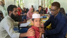 নকলায় টাইফয়েড টিকাদানে লক্ষ্যমাত্রার ৯৯.৯৭ ভাগ অর্জন