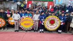 নানা আয়োজনে চুয়াডাঙ্গায় মহান বিজয় দিবস উদযাপন
